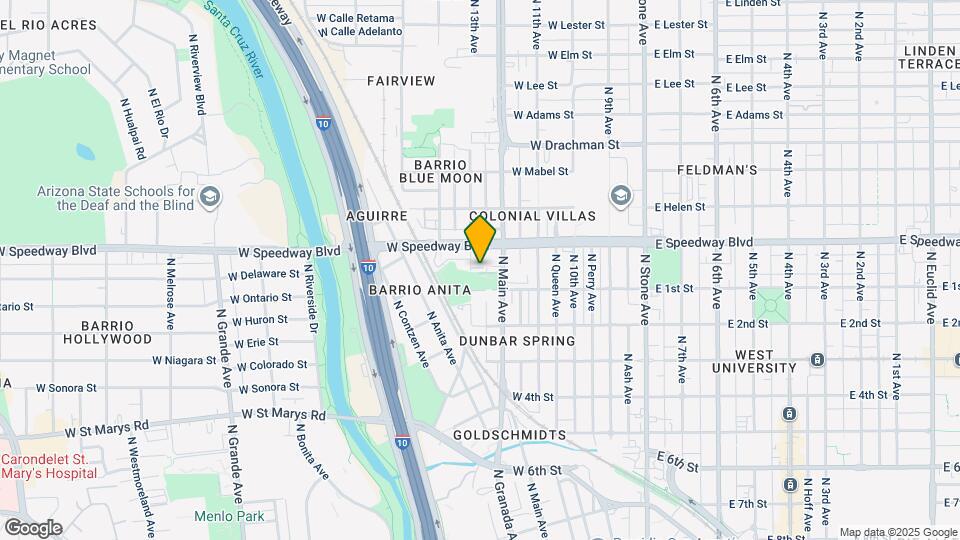 1030 N 13th Ave Mapa y Detalles de la Ubicación