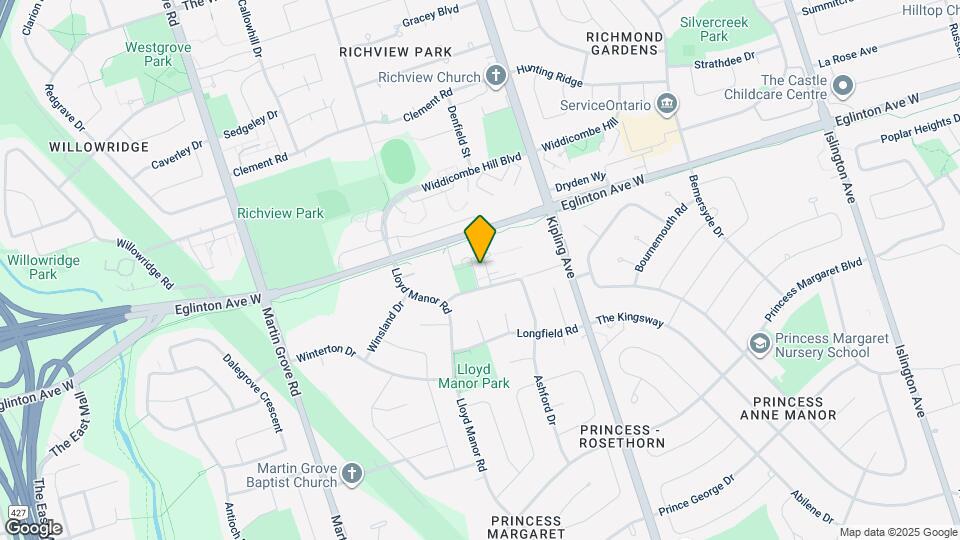 53 Warrender Ave Map and Location Details