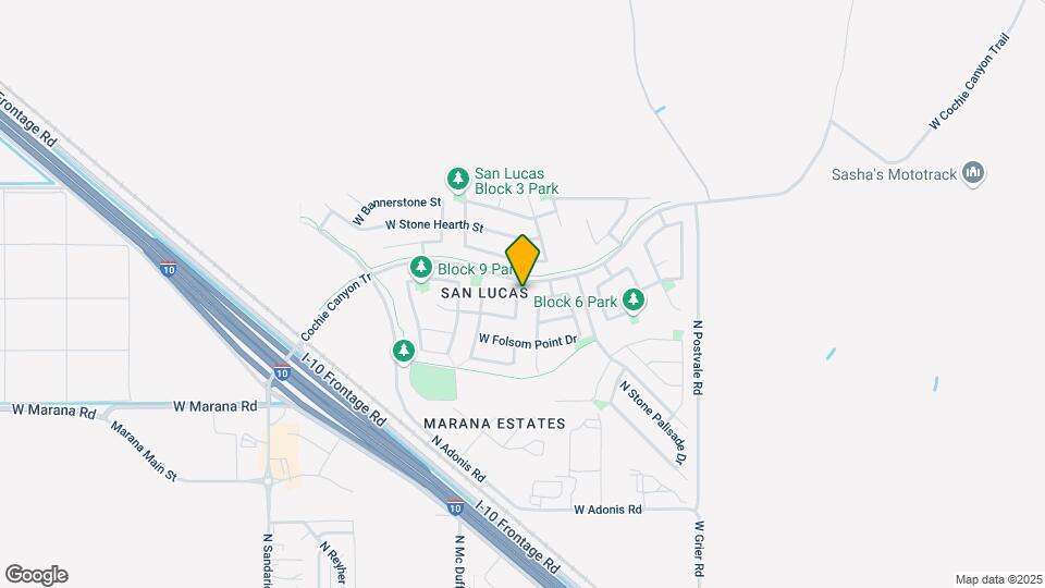 14206 N Spear Point Way Map and Location Details