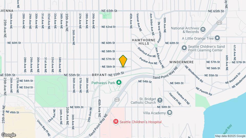 4329 NE 56th St Map and Location Details