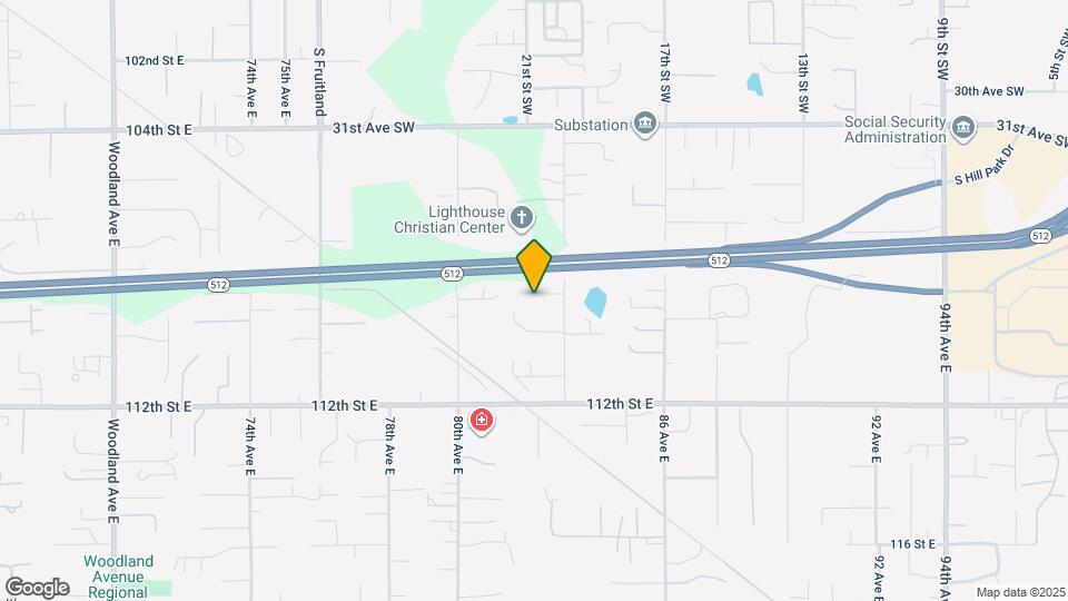 8204 109th St E Map and Location Details