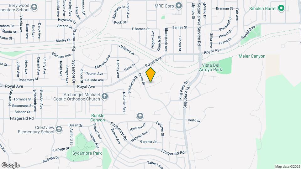 3031 Lamplighter St Map and Location Details