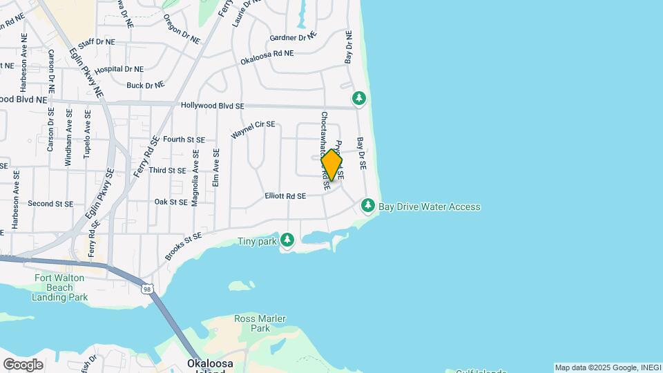 37 Choctawhatchee Rd SE Map and Location Details