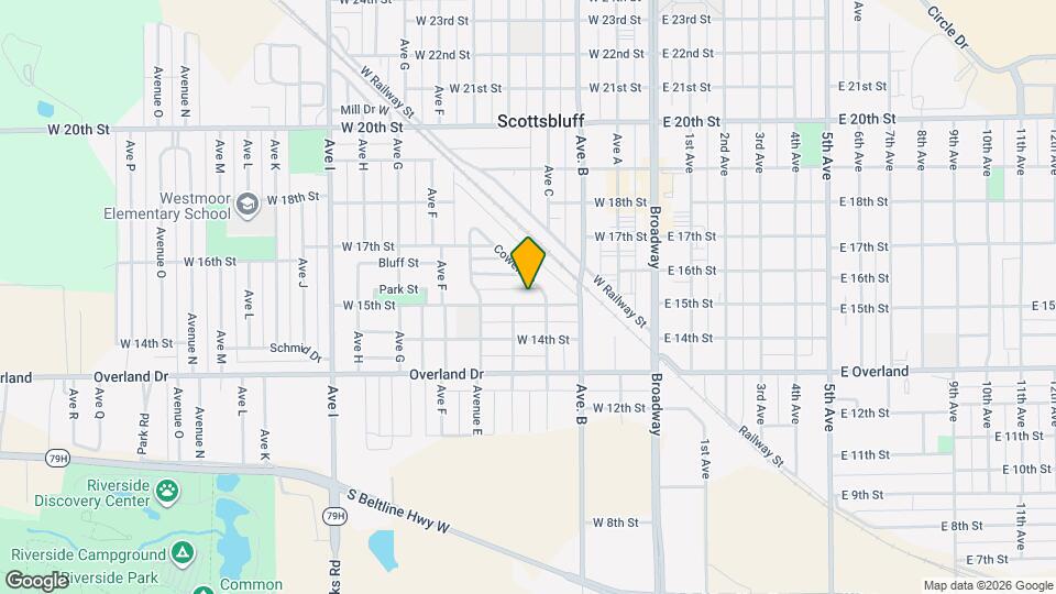 313 W 15th St Map and Location Details