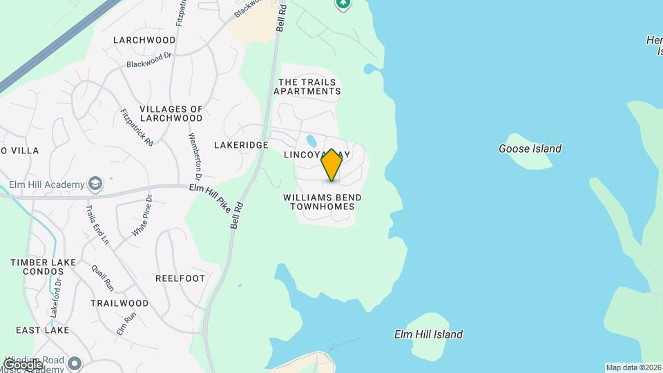 1804 Lincoya Bay Dr Map and Location Details