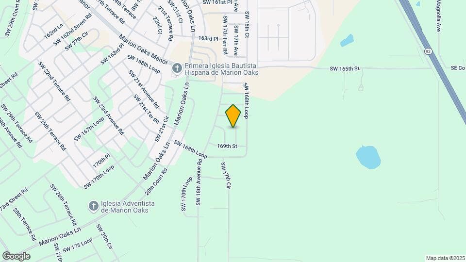 16824 SW 17th Ave Map and Location Details