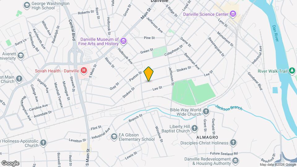 863 Stokes St Map and Location Details