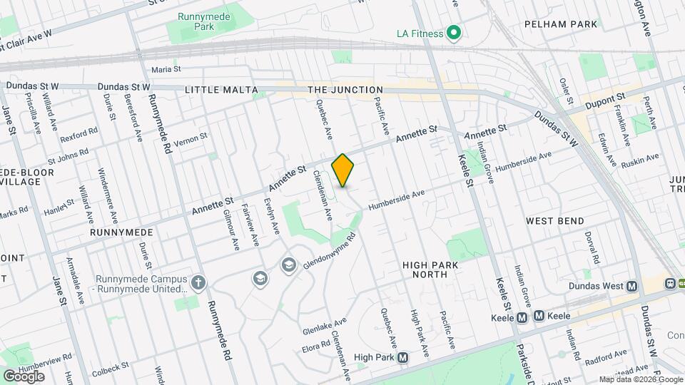 312 Quebec Av Map and Location Details