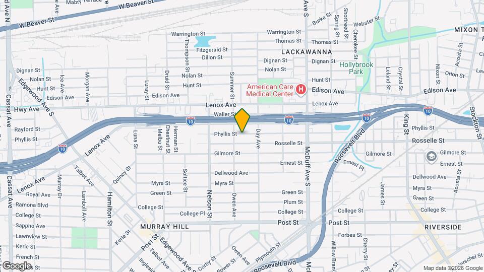 3236 Phyllis St Map and Location Details