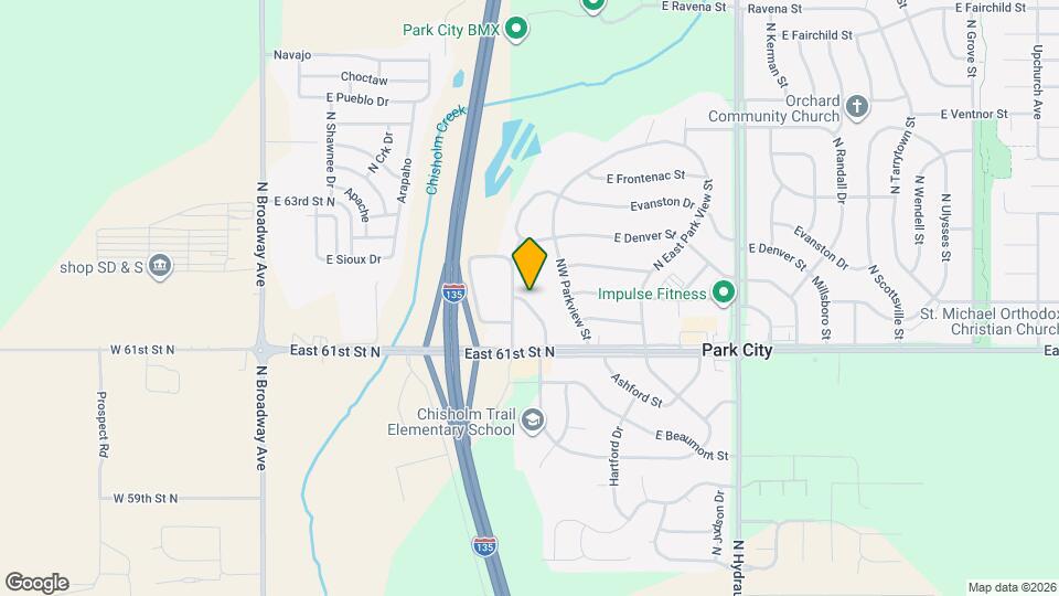 6254 N Independence St Map and Location Details