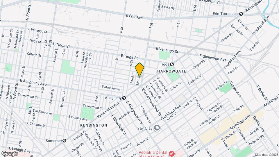 3339 Malta St Map and Location Details