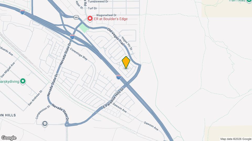 2583 Land Rush Dr Map and Location Details