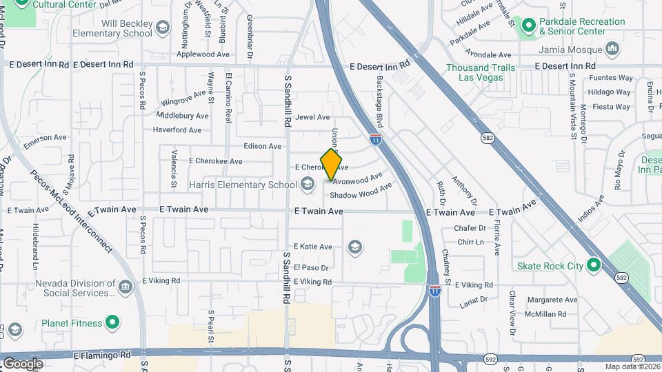 3921 Avonwood Ave Map and Location Details