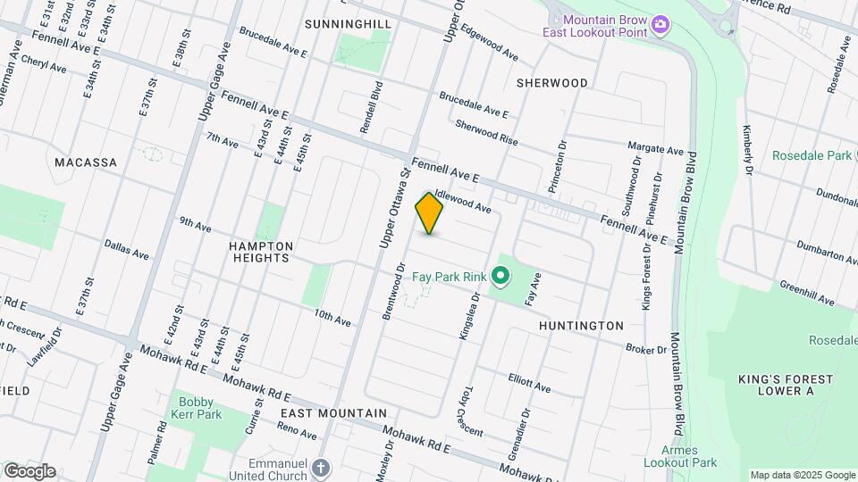 16 Wildewood Ave Map and Location Details