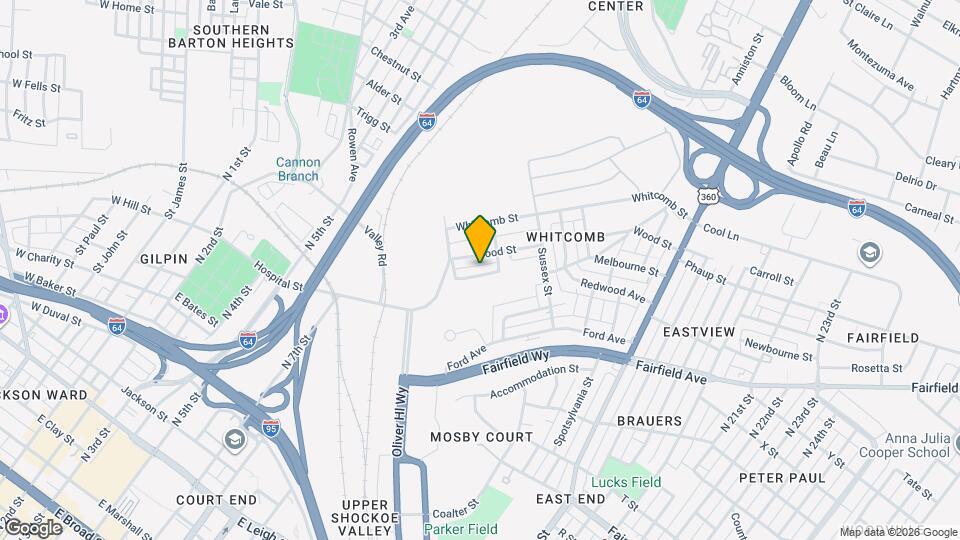 1912 Chelsea St Map and Location Details