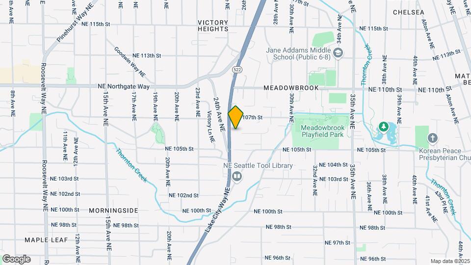 10522 Lake City Way NE Map and Location Details