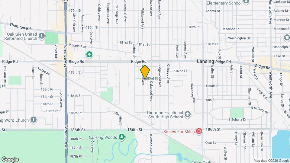 18307 Wildwood Ave Mapa y Detalles de la Ubicación