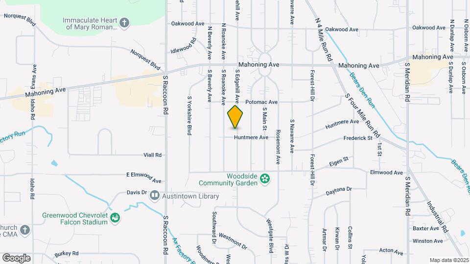 174 S Edgehill Ave Map and Location Details