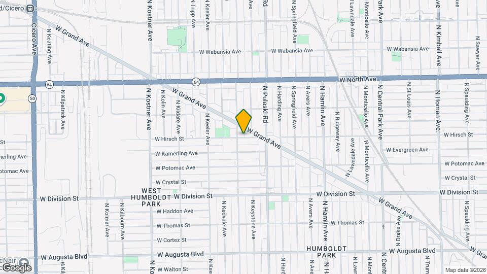 4058 W Hirsch St Map and Location Details