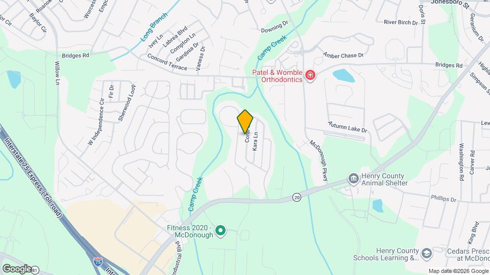 263 Coral Cir Map and Location Details