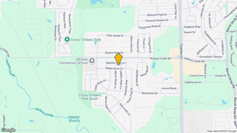 1609 White Dove Ln Map and Location Details