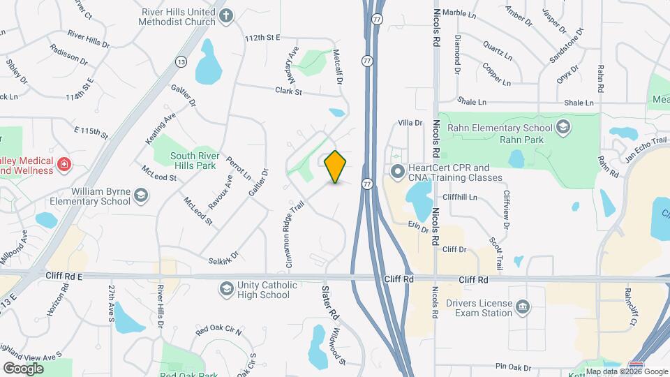 4504 Cinnamon Ridge Trail Map and Location Details