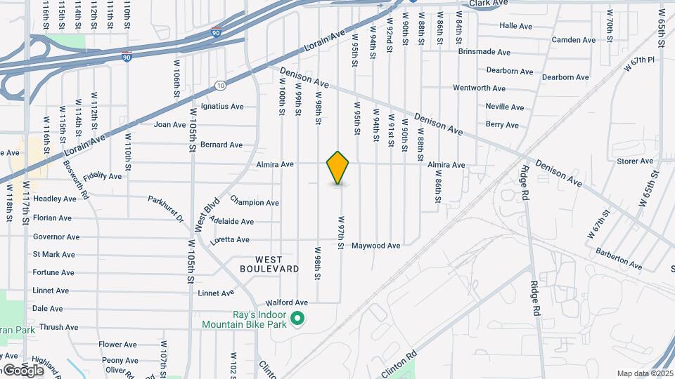 3422 W 97th St Map and Location Details