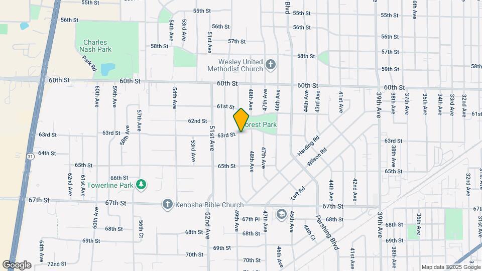 6305 49th Ave Map and Location Details