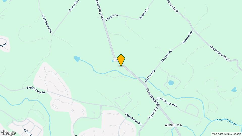 1951 Conestoga Rd Map and Location Details