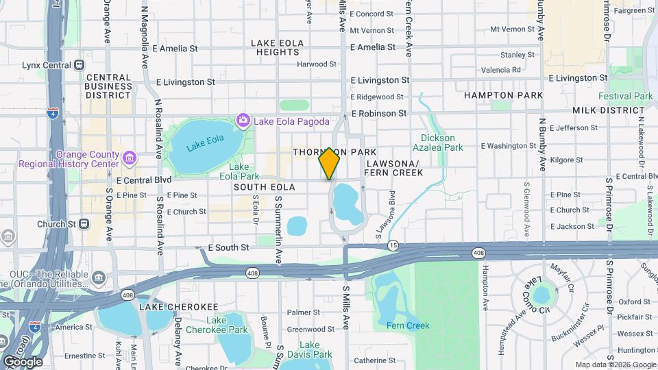 1010 E Central Blvd Map and Location Details
