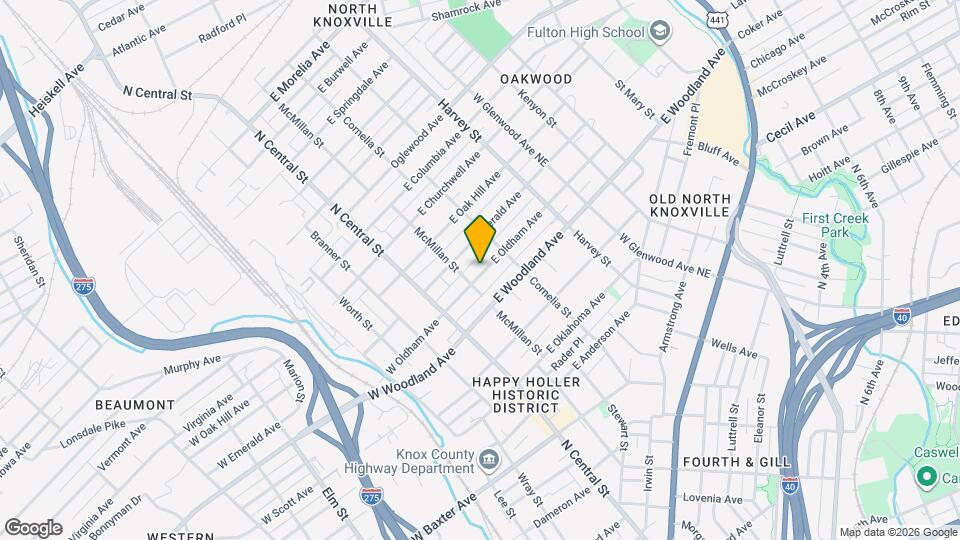 215 E Oldham Ave Mapa y Detalles de la Ubicación