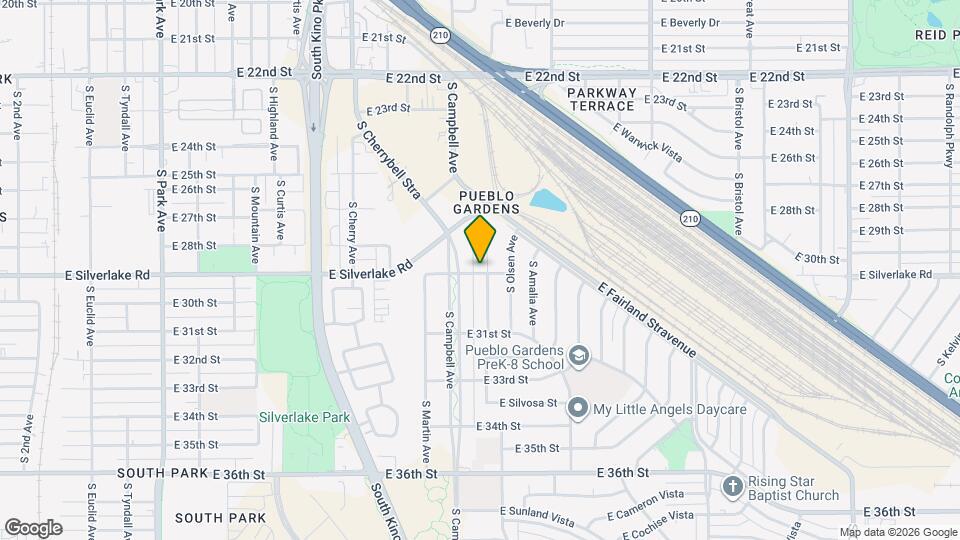 1852 S Norris Ave Map and Location Details