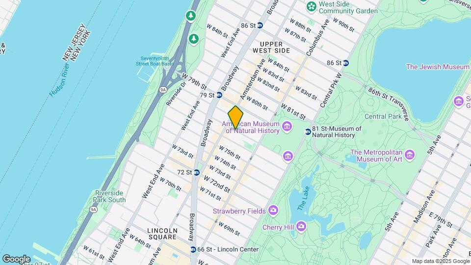 172 W 77th St Map and Location Details