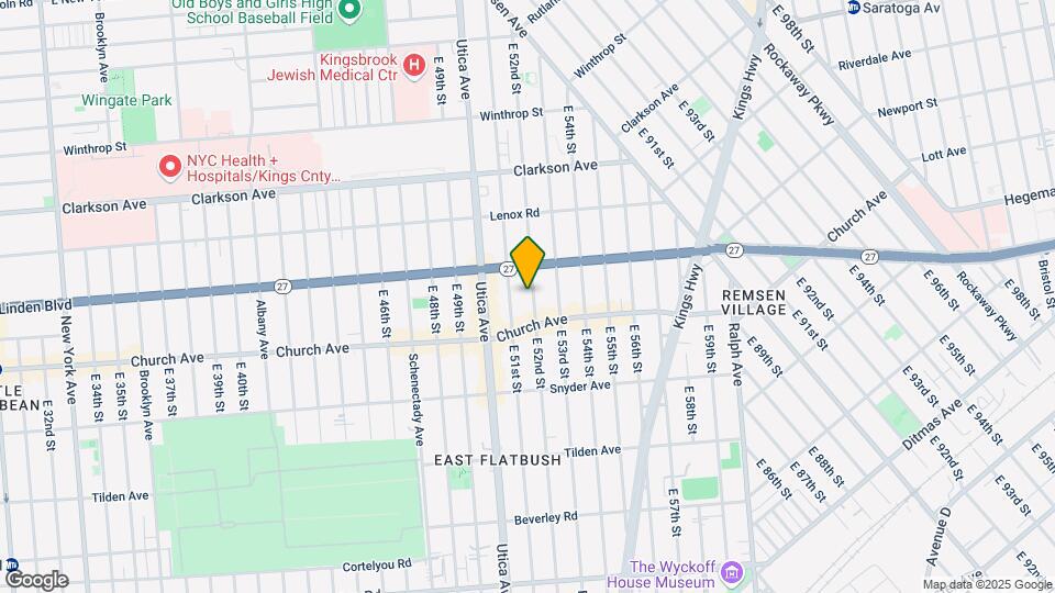 322 E 52nd St Mapa y Detalles de la Ubicación