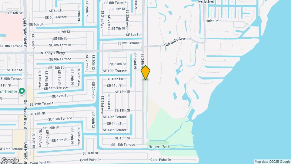 1025 SE 24th Ave Map and Location Details