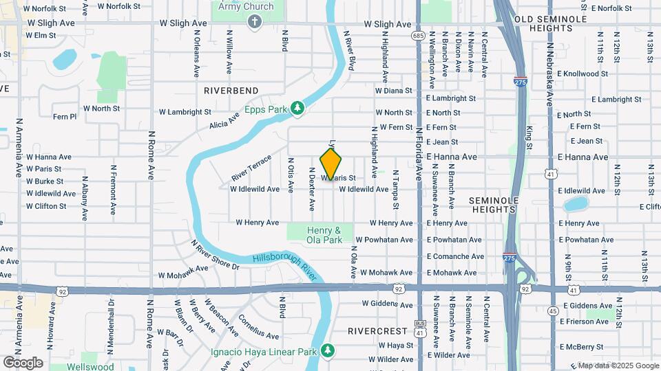 501 W Idlewild Ave Map and Location Details