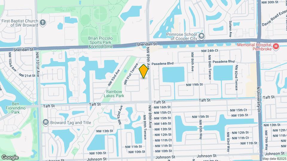 2040 NW 89th Ave Map and Location Details