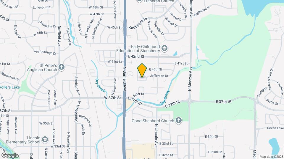 3759 Jefferson Dr Map and Location Details