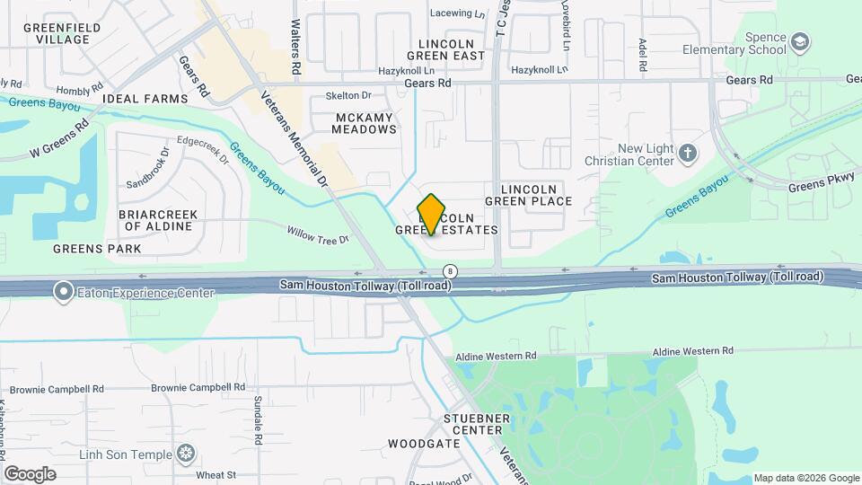 10810 Meadow Walk Ln Map and Location Details