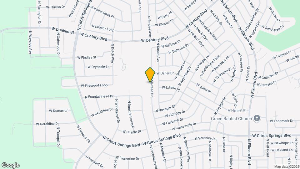 7780 N Maltese Dr Map and Location Details