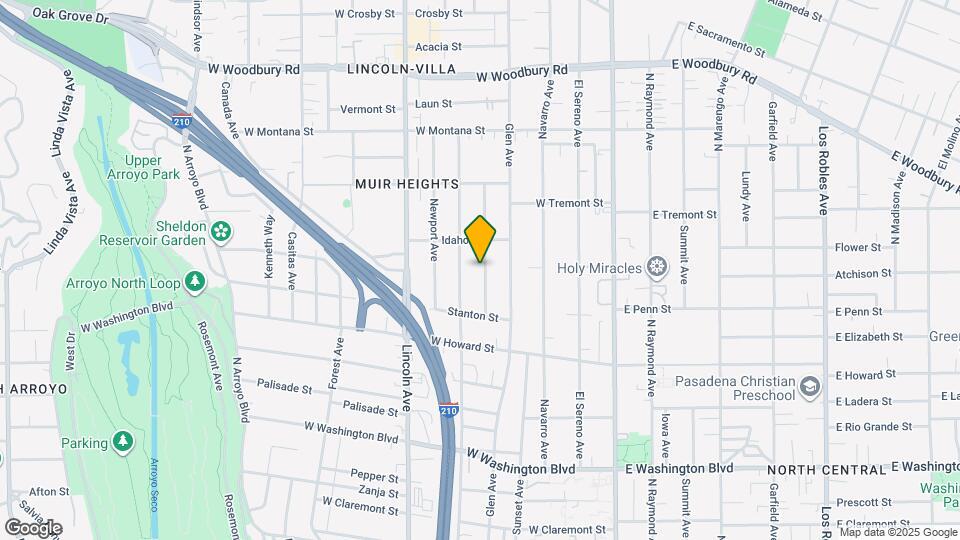 1751 Belmont Ave Map and Location Details