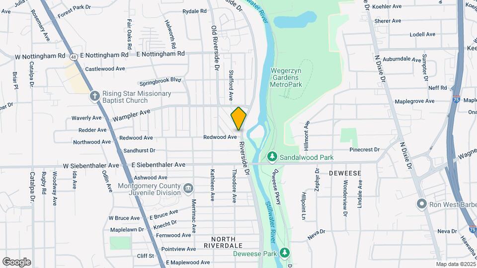 3803 Riverside Dr Mapa y Detalles de la Ubicación