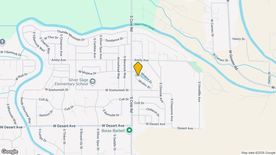 7344 Modoc St Map and Location Details