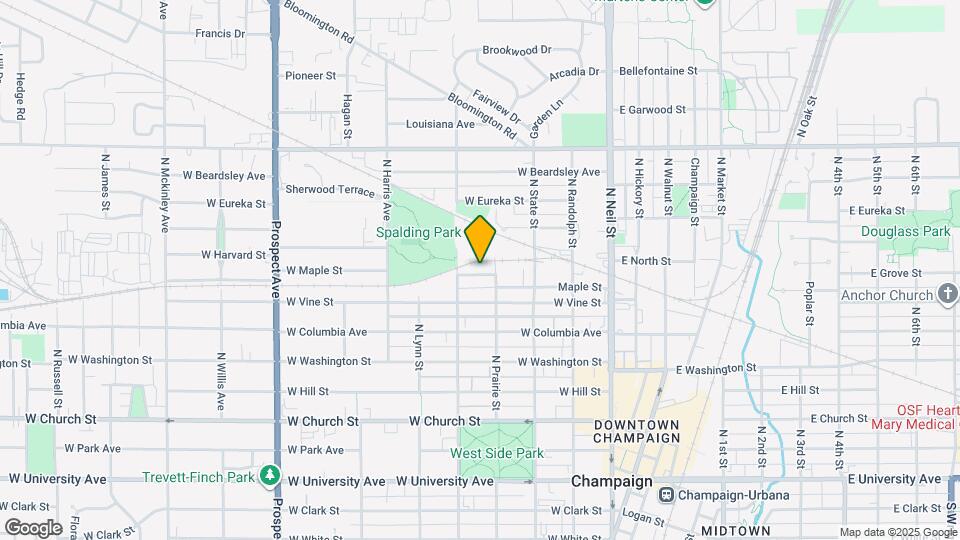 406 W Maple St Mapa y Detalles de la Ubicación