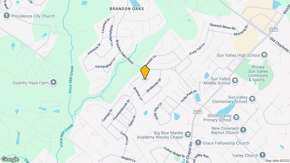 1018 Fountainbrook Dr Map and Location Details