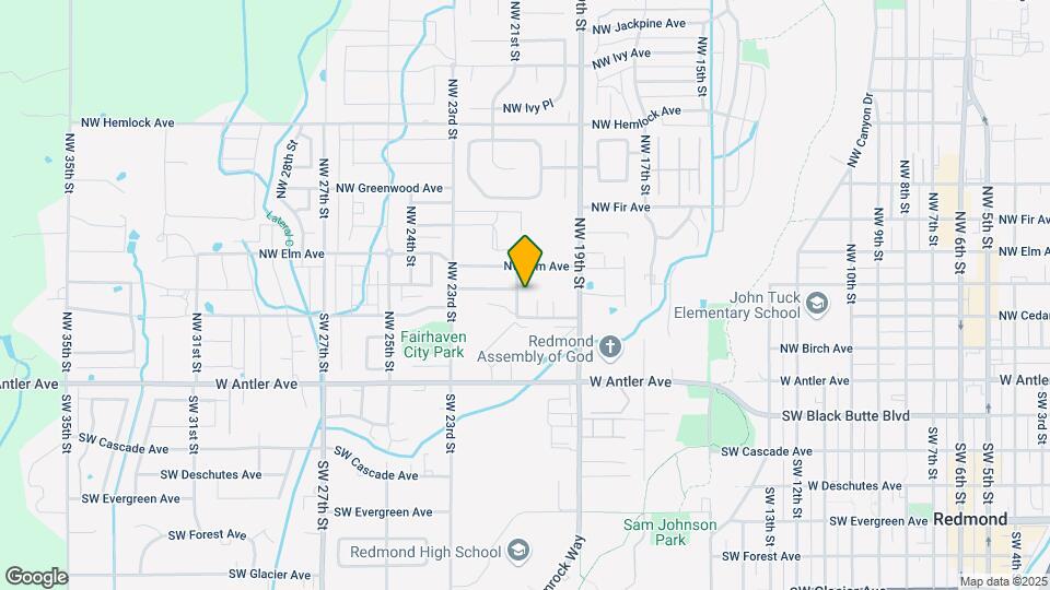 342 NW 21st St Map and Location Details