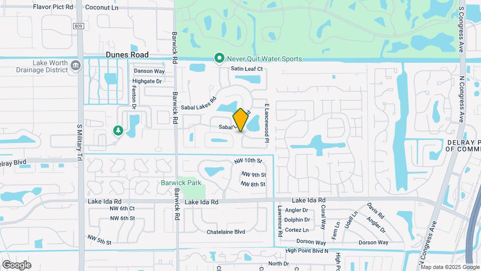 3900 Riverside Way Map and Location Details