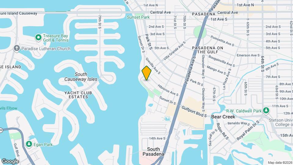 7057 Sunset Dr S Map and Location Details