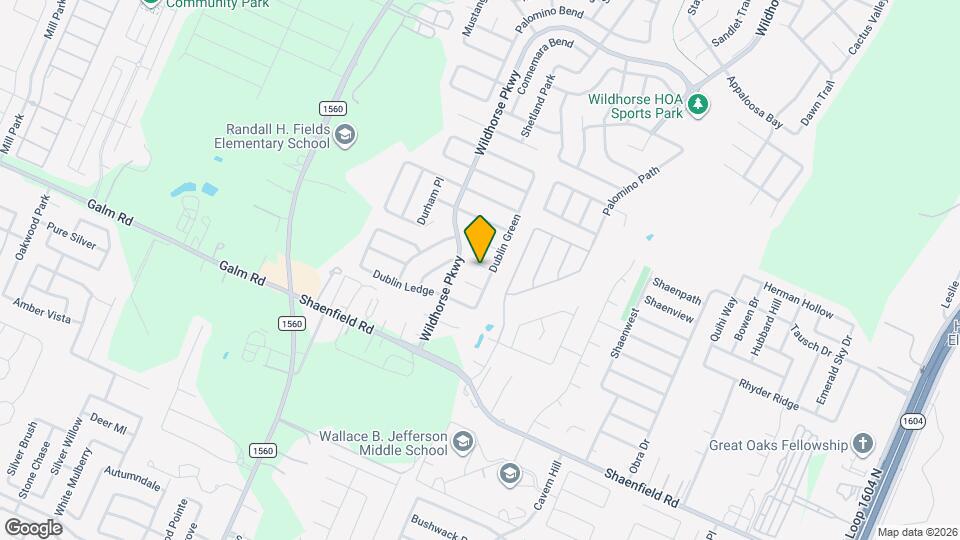 11012 Dublin Pl Mapa y Detalles de la Ubicación