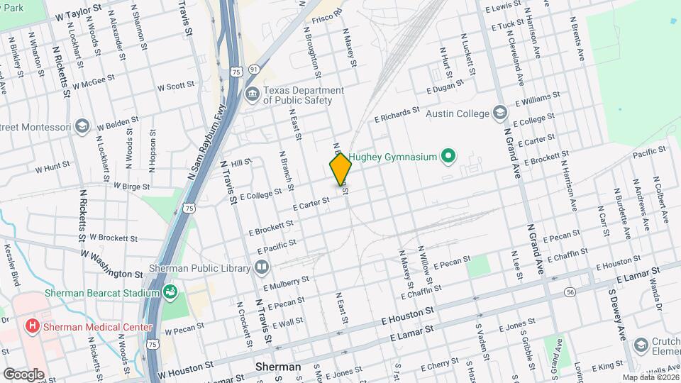 804 N Broughton St Map and Location Details